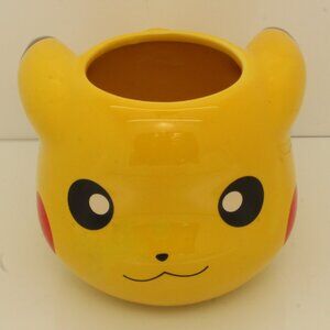 Just Funky Pokemon Pikachu 3D Molded Coffee Cup Mug 2016 Nintendo 16 Oz
